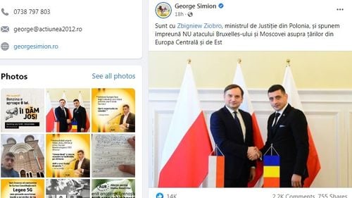 George Simion, încă o promovare a narativului rusesc: Pune semnul egal între Rusia și UE în plin război din Ucraina, cu mii de civili uciși de armata rusă