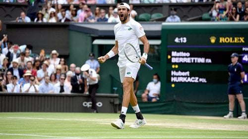 Tenis: Matteo Berrettini, primul italian care ajunge în finală la Wimbledon. El va juca contra lui Djokovic