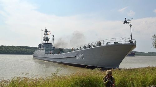 Armata rusă susține că a distrus "ultima" navă de război ucraineană