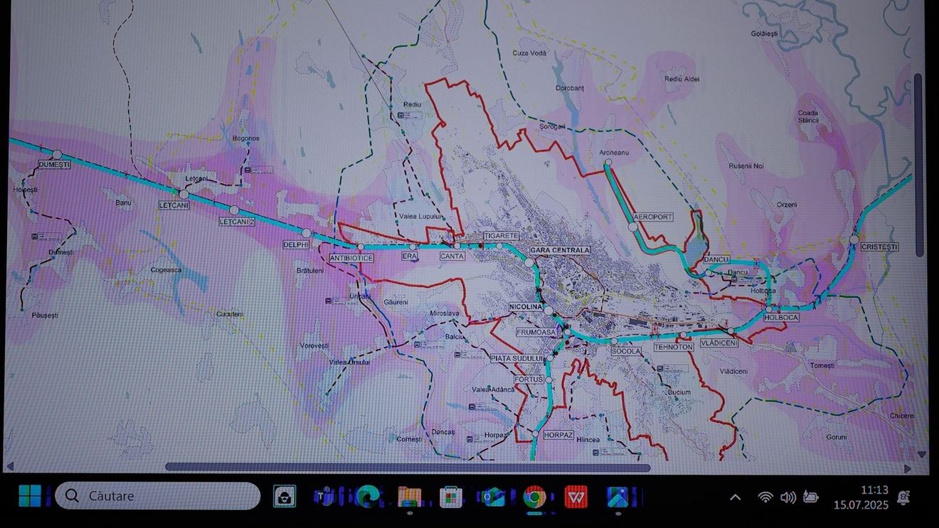 Proiectul Trenului Metropolitan din Iași urmează să fie depus pentru finanțare prin Programul Transporturi 2021 - 2027