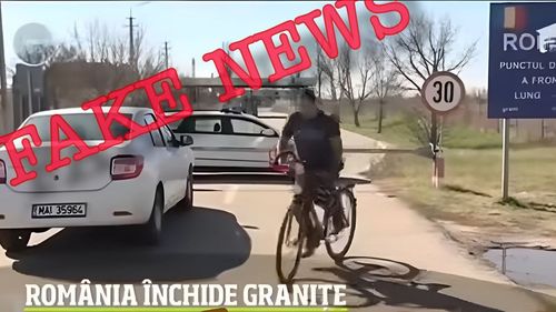 Ministerul de Interne semnalează o nouă tentativă de manipulare și dezinformare derulată pe platformele de social media: Sunt transmise informații false privind așa zisa închidere a punctelor de trecere a frontierei naționale