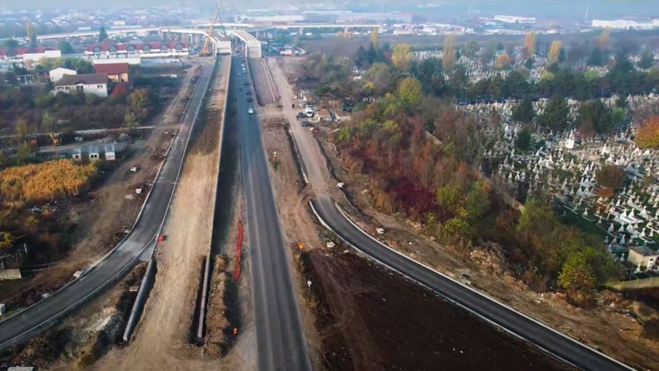 VIDEO. Cum arată forma finală a pasajului Domnești, care va fluidiza traficul în cea mai aglomerată intersecţie de pe Centura Capitalei