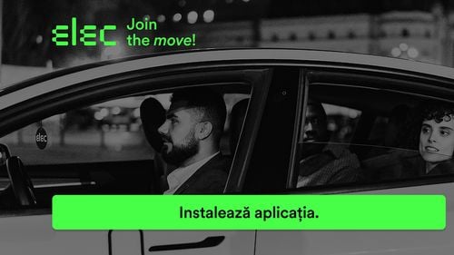 Călătorește cu ELEC, o alternativă la transportul poluant. Ridesharing 100% electric, fără noxe, fără mașini vechi, fără tarif dinamic. Descarcă aplicația!