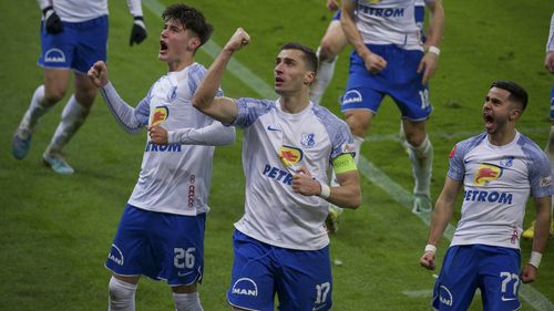 Farul câștigă la scor cu CFR Cluj: 5-1 la Ovidiu / Marinarii lui Hagi urcă, pentru moment, pe locul 2 în play-off-ul Superligii