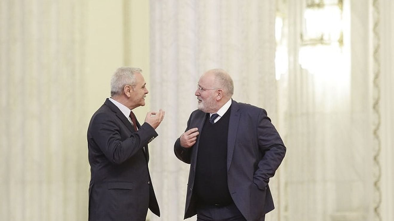 Dragnea, despre afirmaţiile lui Timmermans: Sunt dezamăgit de această atitudine. Nu mi-am imaginat că o ţară intrată în Uniunea Europeană va fi ameninţată atât de brutal