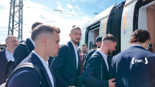 VIDEO Tricolorii au ajuns cu trenul la Munchen, pentru primul meci de la Euro 2024, cel cu Ucraina