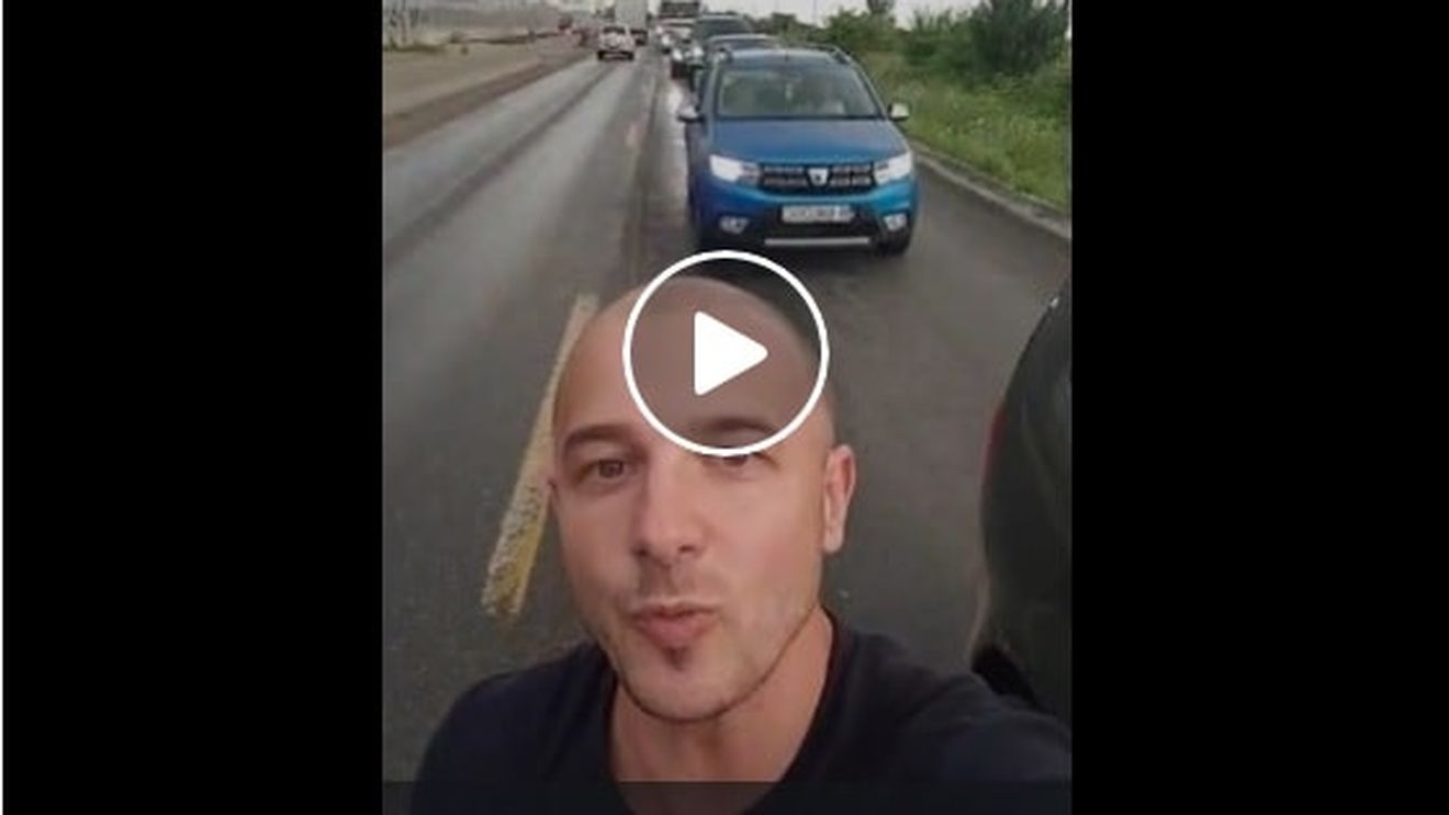 VIDEO Mesajul exasperat al unui medic veterinar blocat ore în șir pe centura Bucureștiului s-a viralizat rapid pe Facebook