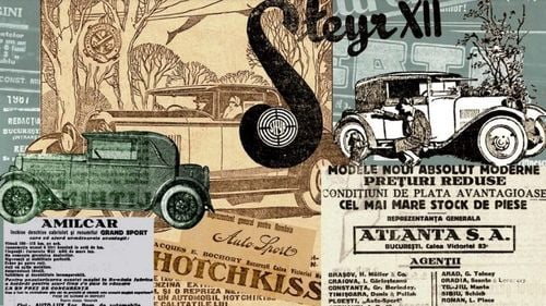 Expoziție inedită la Biblioteca Națională: Reclamele pentru automobile în presa interbelică