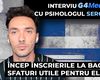 Sfaturi utile de la psihologul Sergiu Marcu pentru elevii care se pregătesc să susțină Bacalaureatul