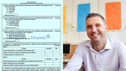 Evaluarea Națională 2024. Rezolvarea subiectelor la limba română făcută de profesorul Cătălin Zaman: Cerințele par a fi o copie la indigo a subiectelor din 2023