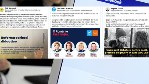 PSD a cheltuit 12,3 milioane de lei în august pe presă și propagandă, arată o analiză Expert Forum. AUR a cheltuit cei mai mulți bani pentru a se promova pe Facebook, iar PSD pe Google