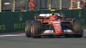Carlos Sainz (Ferrari), lider în al doilea antrenament liber al GP-ului Mexicului / George Russell, accident serios pe traseu