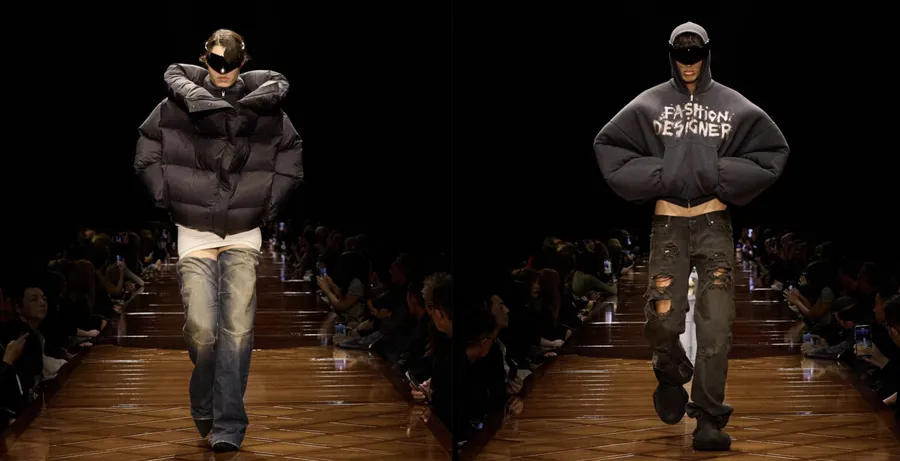 belenciaga, paris fashion week 2024, demna gvasalia, modă, case de moda de lux 