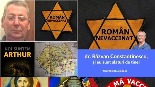 Facebook consideră că afișarea stelei galbene a lui David de către antivacciniști nu contravine “Standardelor Comunității” / „Îmi este scârbă de cei care-și bat joc de memoria celor uciși în Holocaust”, scrie un evreu român pe Facebook