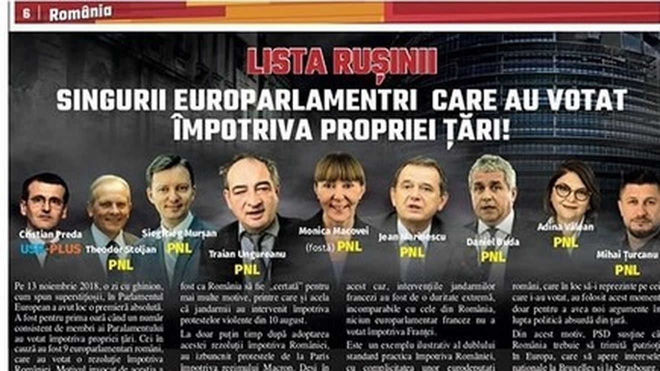 Ponta: Dragnea iar a facut cateva milioane de “ziare otravite”/ Doar ca au scris “EUROPARLAMENTRI”