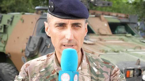 Șeful forțelor franceze din România, gen. Girard: Nu suntem aici doar să ne antrenăm. Suntem pregătiți să intervenim oricând într-o situație reală de luptă / Franța a adus în România temutele tancuri Leclerc și obuziere Caesar