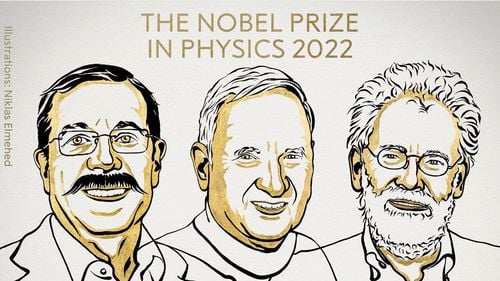 Premiul Nobel pentru Fizică 2022 - Alain Aspect, John F. Clauser și Anton Zeilinger