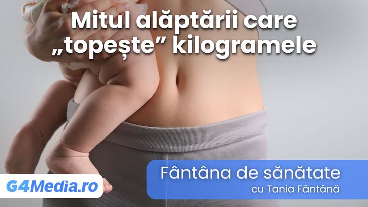 De ce multe femei slăbesc greu după sarcină, chiar dacă „fac tot ce trebuie”. Explicațiile nutriționistului Tania Fântână