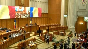 VIDEO Deputaţii depun jurământul de credinţă