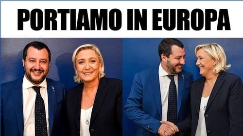 Salvini şi Le Pen lansează cursa suveranistă pentru alegerile europene