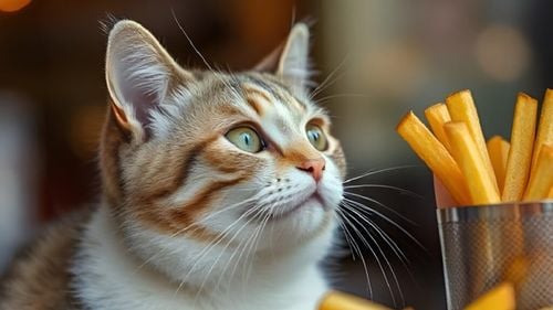 Pericolul ascuns din cartofii prăjiți: De ce să nu îi dai pisicii tale