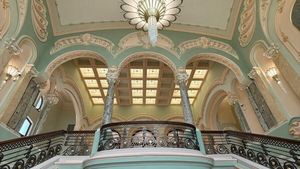 VIDEO Imagini spectaculoase din interiorul Cazinoului din Constanța, reabilitat complet / Cum se vede din dronă simbolul Art Nouveau al orașului / Saga restaurării monumentului istoric pe care Radu Mazăre voia să îl vândă la „ruși, turci sau arabi bogați” (galerie foto)