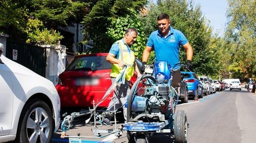 Nicuşor Dan: Peste 2.300 de locuri noi de parcare au fost marcate în zona Cotroceni