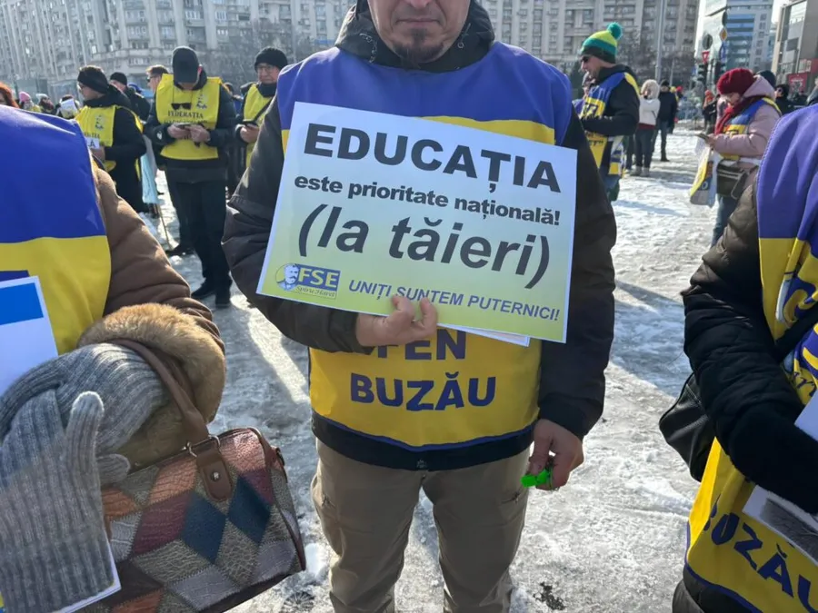 protest profesori Piata Victoriei, Guvern