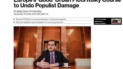 Bloomberg: Orbanul bun al Europei trasează un plan riscant pentru anularea efectelor dăunătoare ale populismului