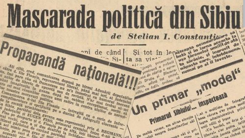 Întâmplări din Sibiul anilor 30: Primarul, scos cu dricul, rupt de beat, de la prostituate / Fotografiile compromițătoare, achitate cu fonduri din ”susținerea propagandei naționale” / Implicarea lui I. Gh. Duca și amenințarea cu plecarea la ”georgiști”