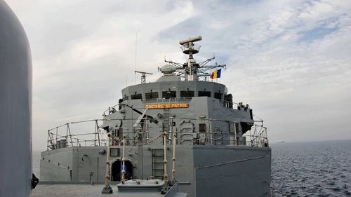 Fregata românească „Regina Maria” se deplasează în Marea Mediterană ca navă de comandă a forței operative NATO Sea Guardian 2025