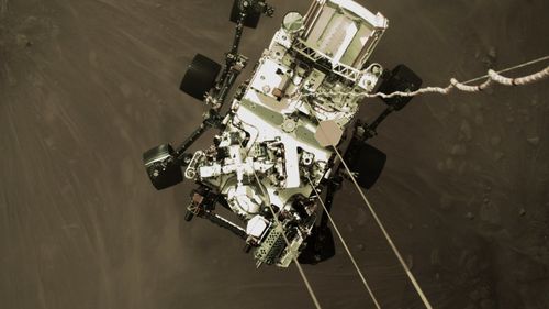 AUDIO Roverul Perseverance a captat sunetul unui vârtej de praf pe planeta Marte