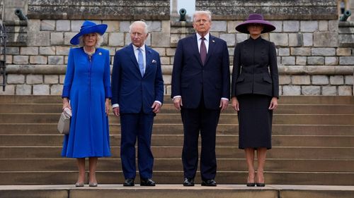 Ce cadouri îşi fac soţii Trump şi cuplul regal britanic cu prilejul vizitei la castelul Windsor