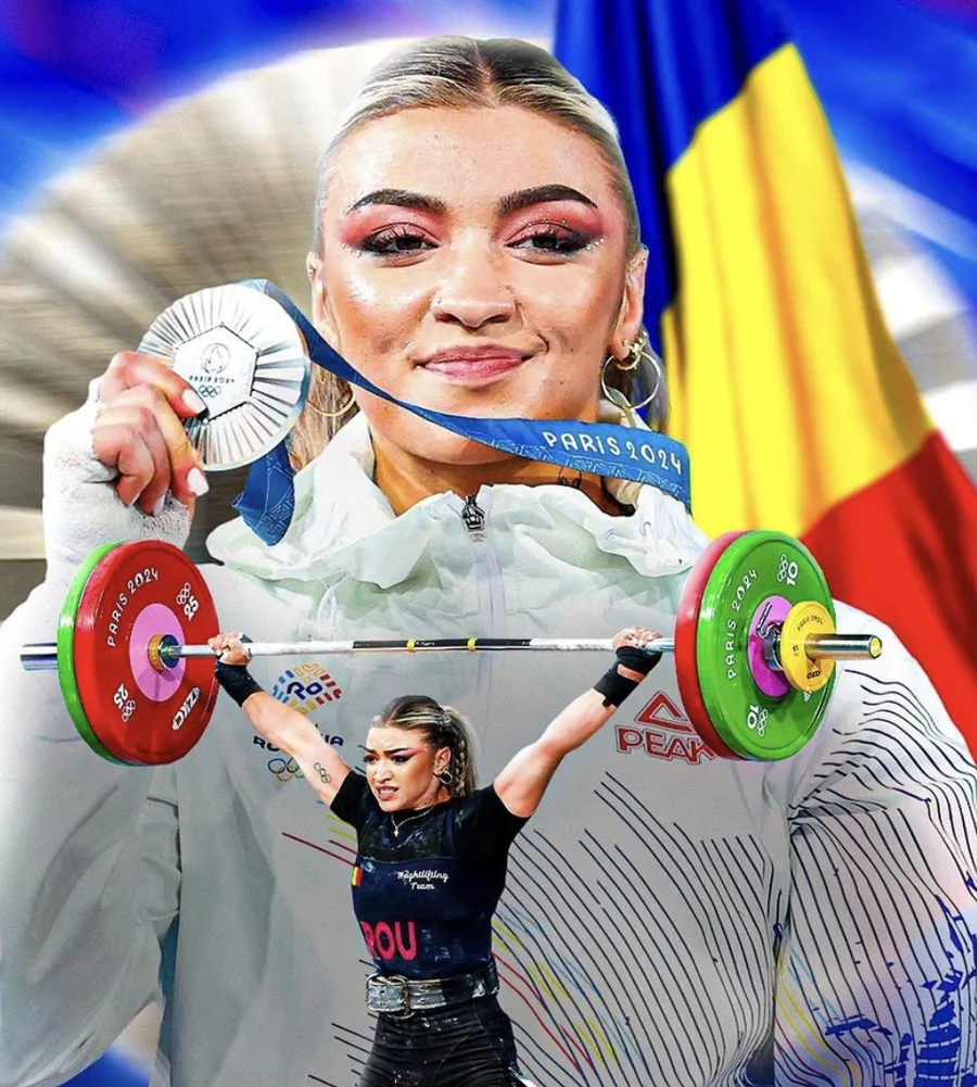 moda, beauty, jocurile olimpice, valentina cambei, halterofila, romania, medalie de argint 
