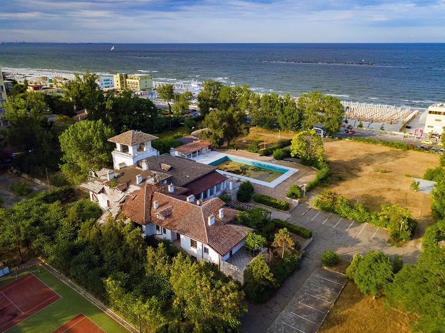 Palatul Regal din Mamaia-Imagine aeriana