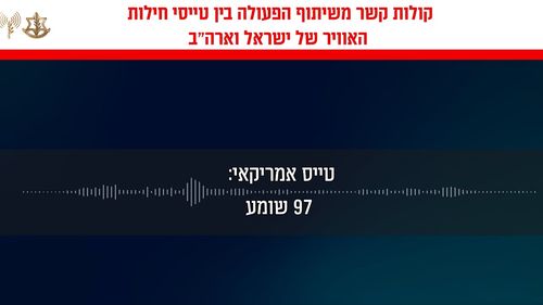 „Loviți puternic”: Israelul publică înregistrarea unei conversații între piloți