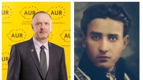 VIDEO Institutul Național pentru Studierea Holocaustului: Senatorul Sorin Lavric (AUR) a adus un omagiu lui Valeriu Gafencu, așa zis „sfânt al închisorilor” / Gafencu a fost membru activ al Mișcării Legionare, a incitat cu pistolul în mână la lovitura de stat