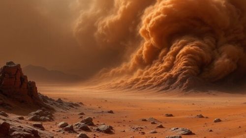 Testul extrem pentru viitoarele misiuni marțiene / Cât de bine ar funcționa un sistem de comunicații cu laser în timpul unei furtuni uriașe?