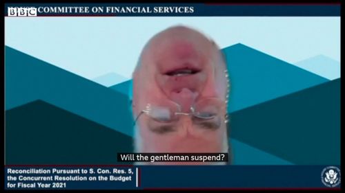 VIDEO Tehnologia dă bătăi de cap și parlamentarilor americani: După avocatul transformat în pisică, un congresman a participat la ședința din Camera Reprezentanților cu susu-n jos