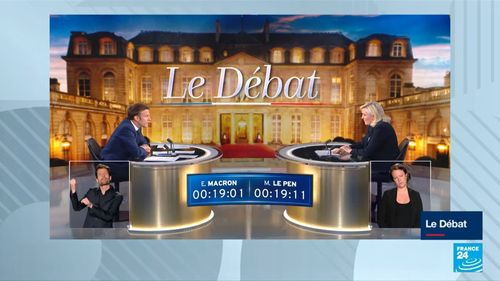 Alegeri prezidențiale Franța: Emmanuel Macron e câștigător al dezbaterii televizate cu Marine Le Pen, dar considerat cel mai arogant – sondaj BFM TV
