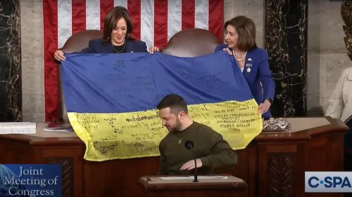 Zelenski, aclamat în Congresul SUA: Ajutorul pentru Ucraina este "o investiție" și "nu un act de caritate"