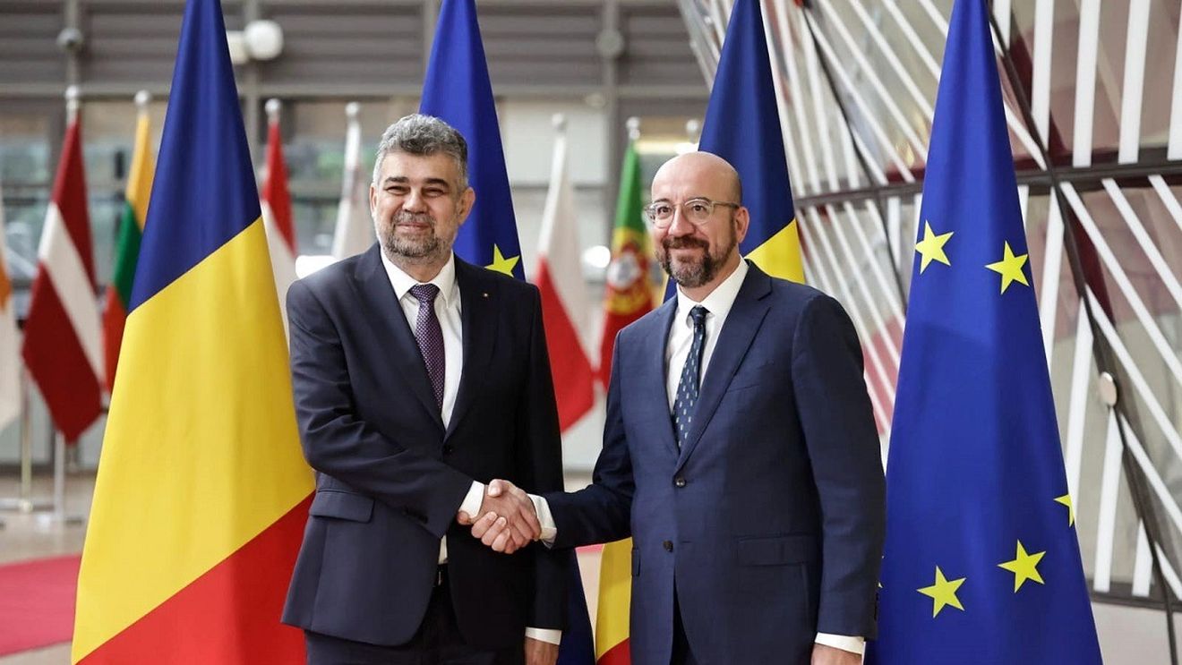 Ciolacu: Preşedintele Consiliului European mi-a reconfirmat susţinerea sa totală pentru aderarea României la spaţiul Schengen