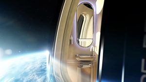 FOTO Cum arată toaleta spațială cu vedere/ Călătorii care vor face turism spațial cu firma americană Space Perspective vor avea parte de o toaletă cu o priveliște extraordinară