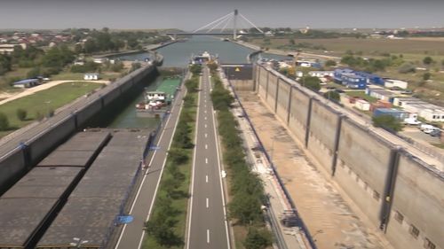 Guvernul a aprobat continuarea lucrărilor de reabilitare a versantului malului stâng al Canalului Dunăre-Marea Neagră, în zona Cumpăna