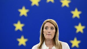 Bolojan - întâlnire cu Metsola: Suntem angajaţi să continuăm colaborarea excelentă a României cu Parlamentul European