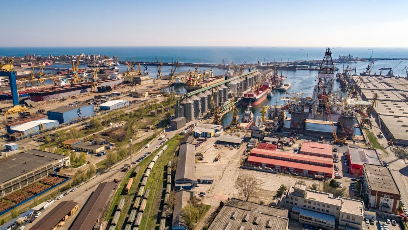 Constanța, portul românesc providențial pentru cerealele din Ucraina