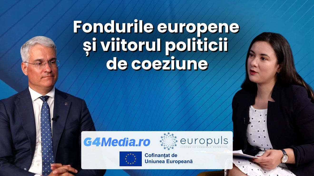 VIDEO INTERVIU Dragoș Pîslaru, ministrul Investițiilor și Proiectelor Europene: Noi modele de finanțare pentru mediul de business, care implică băncile și instrumente financiare/ Marile provocări ale alocării celor 60 miliarde euro de la UE, după 2028