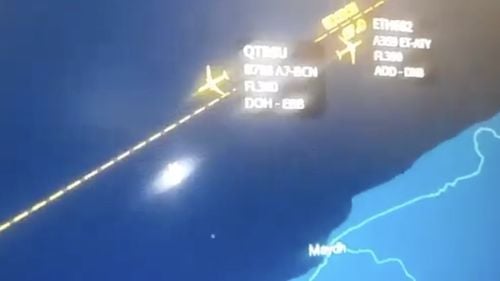 Două avioane de linie au evitat la limită un dezastru, deasupra Golfului Aden