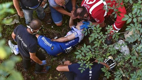 VIDEO Căzătura ciclistului belgian Remco Evenepoel, în Turul Lombardiei, anchetată de Cycling Anti-Doping Foundation