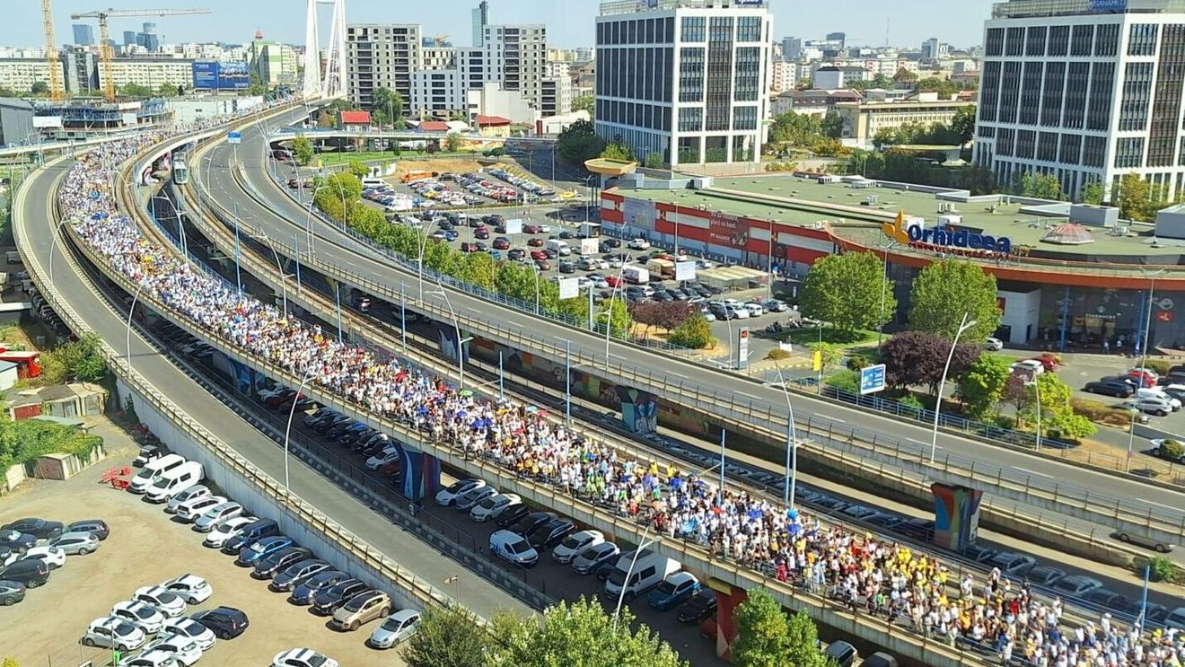 Președintele Nicușor Dan: Protestul profesorilor nu a fost instrumentat politic / Unii spun că aceste schimbări sunt catastrofale, alții că sunt gestionabile. Vedem rezultatele peste 2 luni